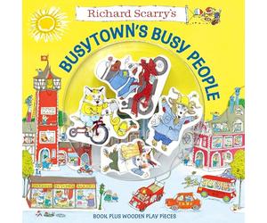 Richard Scarry's Busytown's Busy People: Book Plus Wooden Play Pieces