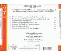 Richard Strauss: Complete Chamber Music, Vol. 3 (CD, Oct-1996, Arts Music)
