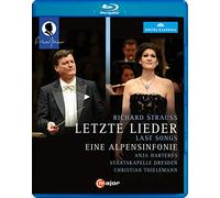 Richard Strauss : Vier letzte Lieder - Une symphonie alpestre, op. 64. Hateros, Thielemann.