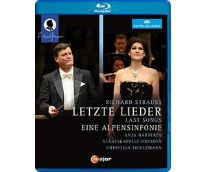 Richard Strauss : Vier letzte Lieder - Une symphonie alpestre, op. 64. Hateros, Thielemann.