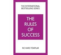 Richard Templar The Rules of Success (Poche)