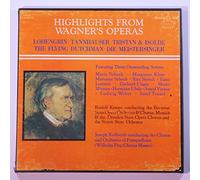 Richard Wagner, Marianne Schech, Karl Paul - Highlights From Wagner's Operas: Lohengrin, Tannhauser, Tristan & Isolde, The Flying Dutchman, Die Meistersinger