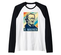 Richard Wagner Poster Compositeur d'opéra Manche Raglan