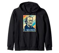 Richard Wagner Poster Compositeur d'opéra Sweat à Capuche