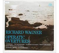 Richard Wagner - The Czech Philharmonic Orchestra , Franz Konwitschny , - 【※CDではありません】ワーグナー：序曲集／タンホイザー，マイスタージンガー，オランダ人，トリスタン【中古LP】