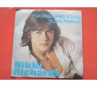 Richards, Nikki I Wonder What You're Doing Tonight 7" Ember EMBS363 EX/VG 1978 picture sleeve, there is handwritten number on label and 2mm drill hole in label rim
