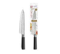 Richardson Sheffield - Couteau de chef - Katana - Acier inoxydable 13 C, Finition Satinée - Lame 20.5 cm - Noir