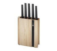 Bloc Couteaux En Bois Noir