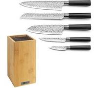 RICHARDSON SHEFFIELD - KATANA - Bloc spaghettis bambou avec 5 couteaux de cuisine G