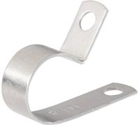 Richco AL-4 Bride de montage vissable AL-4 Plage de Ø du faisceau 6 mm (max) aluminium