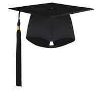 RichDeer Toge Diplôme Chapeau, Toque de Docteur Baccalauréat, Graduation Universitaire Unisexe pour Lycée et Cérémonie de Remise des Diplômes