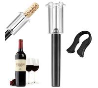 RICHDMI Un Tire-Bouchon à Pression d'air Cork Pops, Bouchon Portable Poche Pompe à Air Ouvre Bouteille de Vin, Out Ouvre Bouteille Décapsuleur Outils, Avec Clip