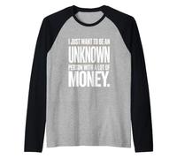 Riche CEO I Want to Be an Unknown Person with A Lot of Money Manche Raglan