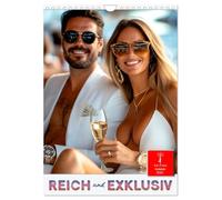 Riche et exclusif (calendrier mural 2026 DIN A4 haut), calendrier mensuel CALVENDO