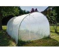 Richel Serre tunnel Richel en polyéthylène 2 x 180 µ - 2 portes zippées (13,5 m²) - J30451