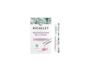 RICHELET® - Régénération de la Peau stick - Complément Alimentaire Peau - Peptides de Collagène, Acide Hyaluronique et CELLENIUM TM - 1 stick/jour - 28 jours - goût fraise-kiwi