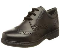 Geox Garçon Jr Federico A Chaussures, Black, 38 EU