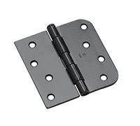 richelieu matériel - 81822 FBB - Boîte de 3 - Full Combinaison Serrure à encastrer à charnières - Réversible - Finition noir - Charnières de porte