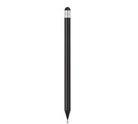 Richer-R 2 en 1 Stylet + Crayon, Tactile Stylet Capacitif Écran Tactile Capacitif Stylo en Carbone + Plastique pour Smartphones Comprimés iPhone/Blackberry/HTC/DOPOD/Nokia(Noir)