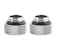 Richer-R 2pcs Watercooling Refroidissement à l'eau G1 / 4 Mâle à Femelle Extender Montage Adaptateur Vis Siège(7mm)