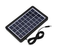 Richer-R 3W 9V Panneau Solaire Energie Solaire Polycristallin Portable Rechargeable et Imperméable avec Une Transmittance jusqu'à 93%