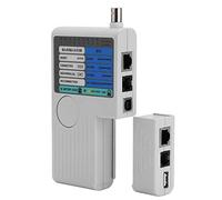 Richer-R 4-en-1 Testeur de câble réseau avec écran LED pour câbles RJ45/RJ11BNC / USB |