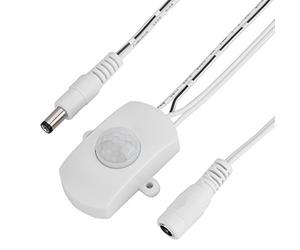 Richer-R Bande à LED avec détecteur de Mouvement, détecteur de détecteur de Mouvement Infrarouge 5A DC5-24V Mini PIR