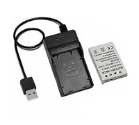 Richer-R Batterie en-EL5 et Chargeur USB Portable Kit pour Nikon Coolpix P510 P520 P5000 P5100 P6000/ S10