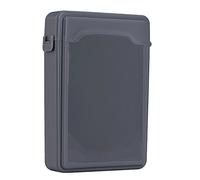 Richer-R Boîtier Disque Dur SSD HDD 3,5" Boite de Stockage Anti-Statique, Antichoc, Anti-dérapant et antipoussière(Gris)