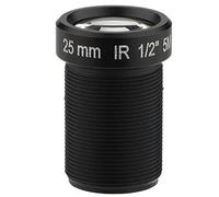 Richer-R CCTV lentille, HD 5.0Megapixel 25mm IR CCTV lentille 1/2" Objectif Caméra de Surveillance lentille de Remplacement pour, XiaoMi, Firefly, SJCAM et Autres caméras IP