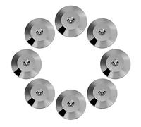 Richer-R Spike Haut-Parleur, 8 Pcs 25 x 4mm Set de Pointes Haut-Parleur (Gris)