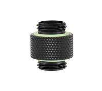 Richer-R Tube Fitting Kit, Connecteur Raccord de Tube de Refroidissement G1/4 Filetage pour Ordinateur Watercooling Système (2 PCS)(Long)