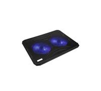 Richer-R Ultra-mince USB Cooler Laptop 2 Support de ventilateur Refroidisseur pour Ordinateur Portable