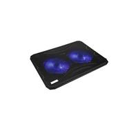 Richer-R Ultra-mince USB Cooler Laptop 2 Support de ventilateur Refroidisseur pour Ordinateur Portable