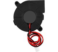 Richer-R Ventilateurs De Refroidissement Dc 12/24V 50 * 15Mm Avec Connecteur À 2 Broches Pour Imprimante 3D Radiateurs Dissipateur De Chaleur Noir(12V)