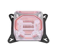 Richer-R Water Block, WaterBlock GPU en Cuivre + Pom + Métal waterblock Ordinateur GPU avec Deux connecteurs et Canal d'eau