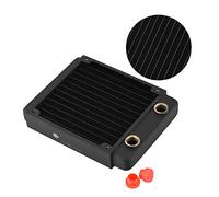 Richer-R Watercooling Radiateur, Dissipateur de Chaleur Radiateur en cuivre pour PC-Noir (120mm / 240mm / 360 mm / 480mm)(120mm)