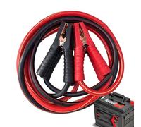 Riches de saut de batterie - Jump en aluminium Démarrage mort | Câbles avec des pinces isolées avec une couche de places antigel | Fils sans enchevêtrement pour véhicules jusqu'à 3,0 déplacement