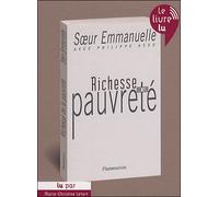 Richesse de la pauvreté CD Mp3 - Soeur Emmanuelle - Flammarion - Texte lu (CD) - Textes lus CD