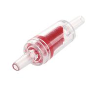 Richeyty 4 x clapet Anti-Retour de Pompe à air en Plastique Rouge et Clair pour Aquarium
