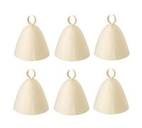 Richeyty 6 PièCes Chapeau de Sauna Chapeau de Bain en Feutre Chapeau Banya en Laine Russe Chapeau de Protection de TêTe Ukrainien Bonnet de Sauna Absorbant pour Femmes Sauna