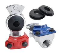 Richeyty Connecteurs Universels de Couplage de Tuyau d'air de Frein d'urgence et de Service Gladhand PièCes de Mains Heureuses pour Semi-Remorques Remorques VR