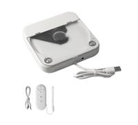 Richeyty Lecteur CD Externe Universel pour Voiture - Lecteur CD Portable avec Câble AUX, Se Branche sur Le Port USB de la Voiture, Connexion sans Perte