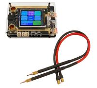 Richeyty Machine à souder par points portable XW1 Accessoires de bricolage Batterie au lithium 18650 Feuille de nickel Écran couleur LCD Double impulsion 12 V