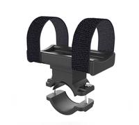 Richeyty Support de lumière pour vélo, lampe torche LED pour vélo, support pour haut-parleur avec sangle élastique résistant aux chocs, accessoires pour vélo