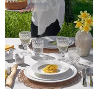 RICHIAMO Assiette creuse en porcelaine D22 PORCELLANA BIANCA
