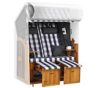 RICHIE Strandkorbhülle Wasserdicht, Winddicht, UV-beständig, reißfest Aufgewertete PE-Gewebeabdeckung für Strandkorb, DHBCC135-0TP (135x105x175/140cm), Transparent…