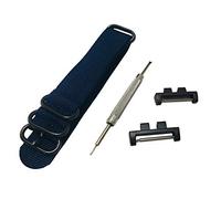 Richie Strap Bracelet de Montre en Nylon 5 Anneaux de 20 mm GMWB5000 Kit d'adaptateurs métalliques pour Casio GShock G-Shock GMW-B5000