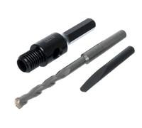 RICHMANN Adaptateur M16 Trépan Diamant Béton Support Arbre Mandrin Hex