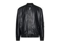 Richmond - Blouson de motard avec fermeture éclair sur le devant et finition brillante - Homme - Vestes - Noir - Taille: M